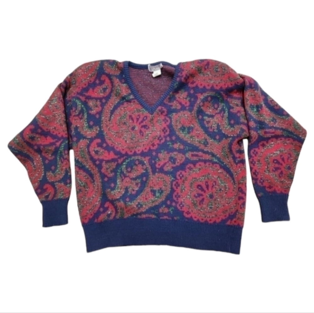 Ugly Christmas Sweater Paisley